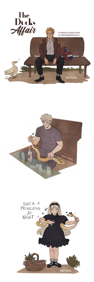 The Ducks Affair fanfic fancomic