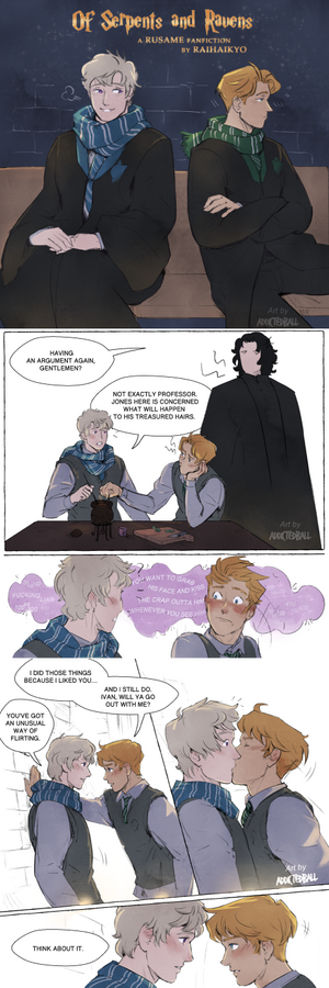 Of Serpents and Ravens fanfic fancomic